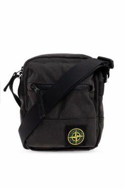 Stone Island CZARNY Torba na ramię