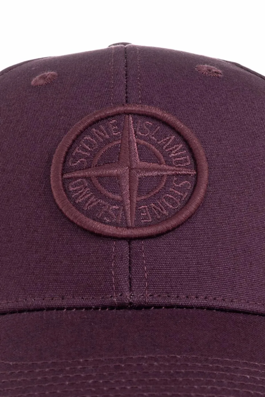 Stone Island FIOLETOWY Czapka z daszkiem
