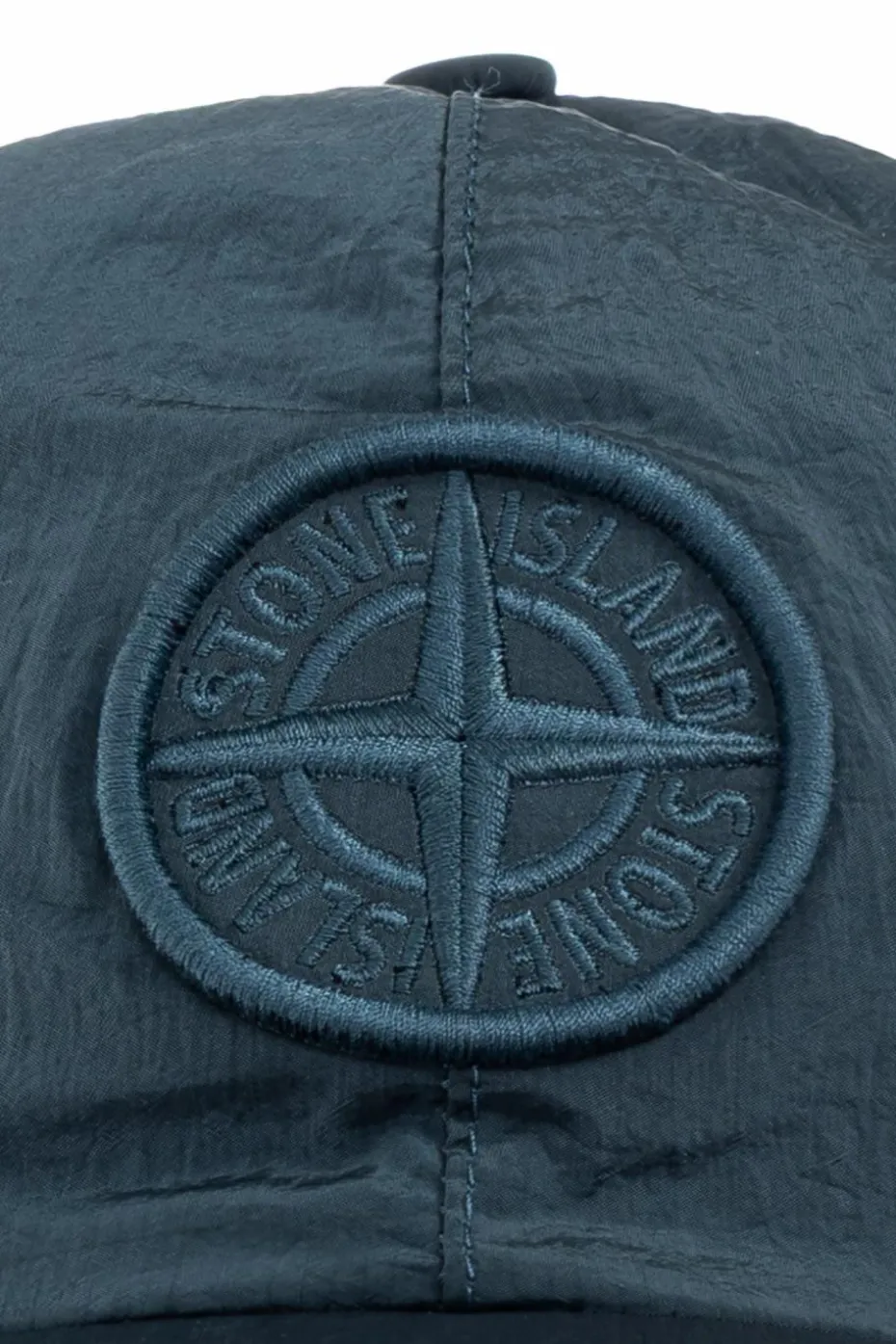 Stone Island GRANATOWY Czapka z daszkiem