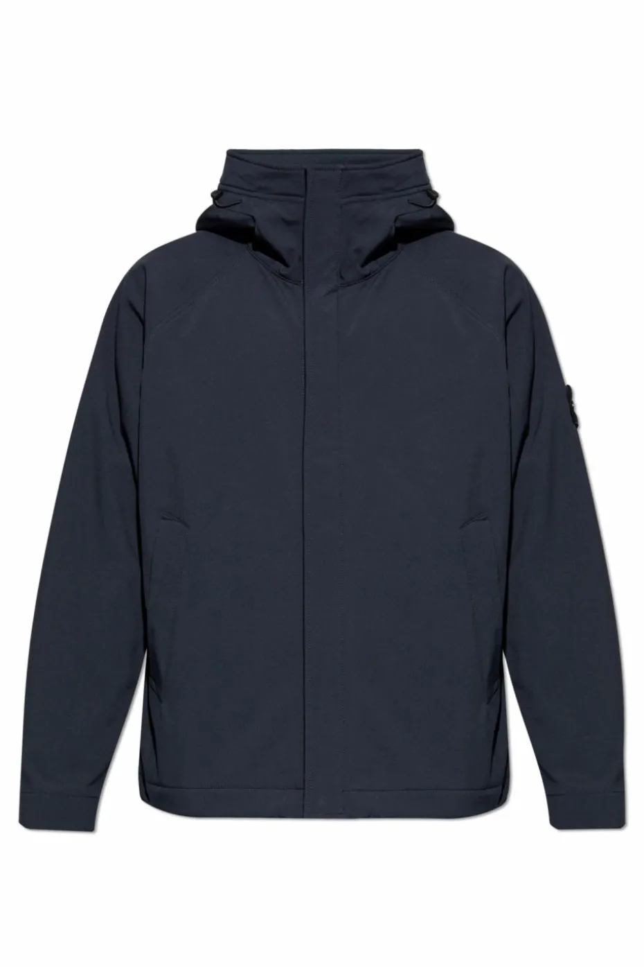 Stone Island GRANATOWY Kurtka z kapturem