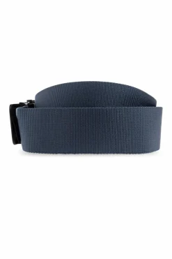 Stone Island GRANATOWY Pasek z logo