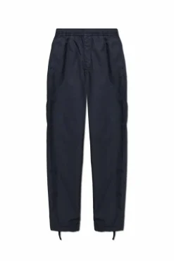 Stone Island GRANATOWY Spodnie kapsuła `Marina`