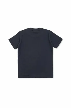 Stone Island Junior CZARNY T-shirt z logo