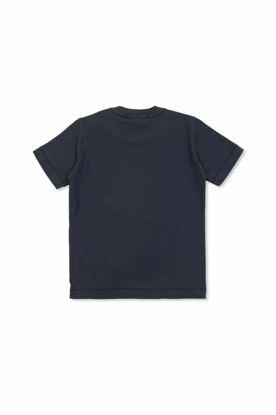 Stone Island Junior CZARNY T-shirt z logo
