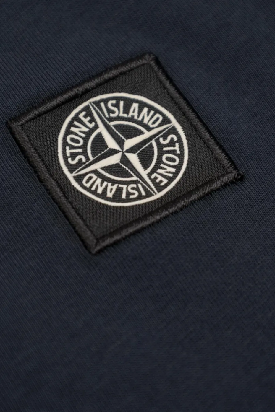 Stone Island Junior CZARNY T-shirt z logo