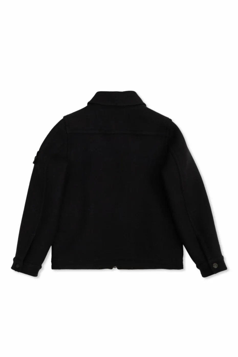 Stone Island Junior CZARNY Kurtka z logo