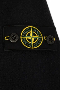 Stone Island Junior CZARNY Kurtka z logo