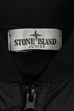 Stone Island Junior CZARNY Kurtka typu `bomber`