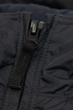Stone Island Junior GRANATOWY Ocieplana kurtka