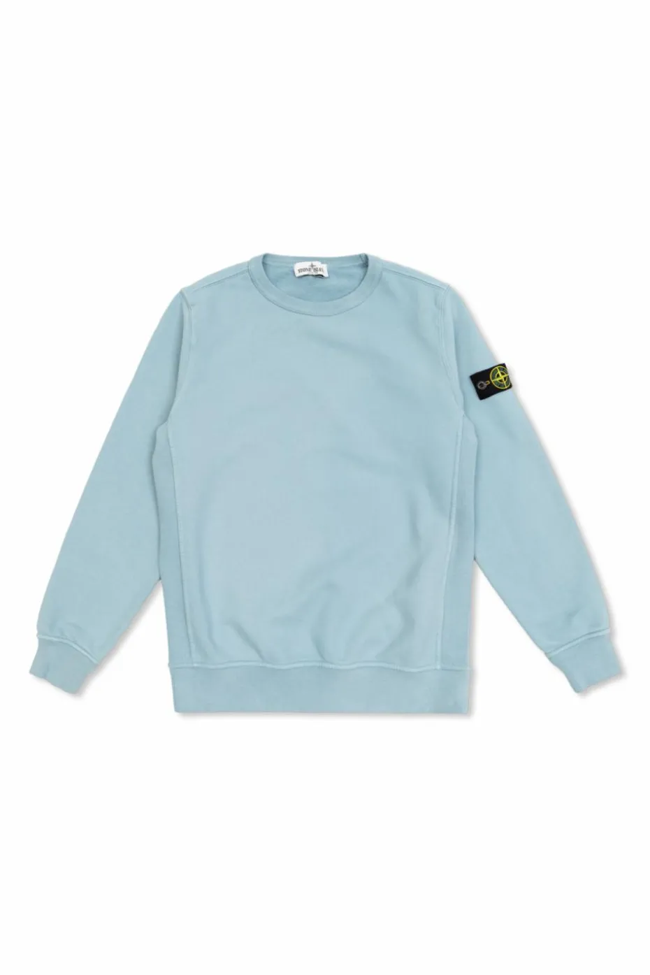 Stone Island Junior NIEBIESKI Bluza z logo