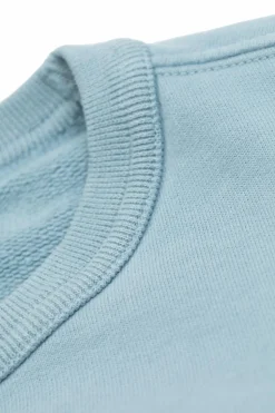Stone Island Junior NIEBIESKI Bluza z logo