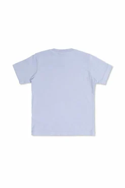 Stone Island Junior NIEBIESKI T-shirt z logo