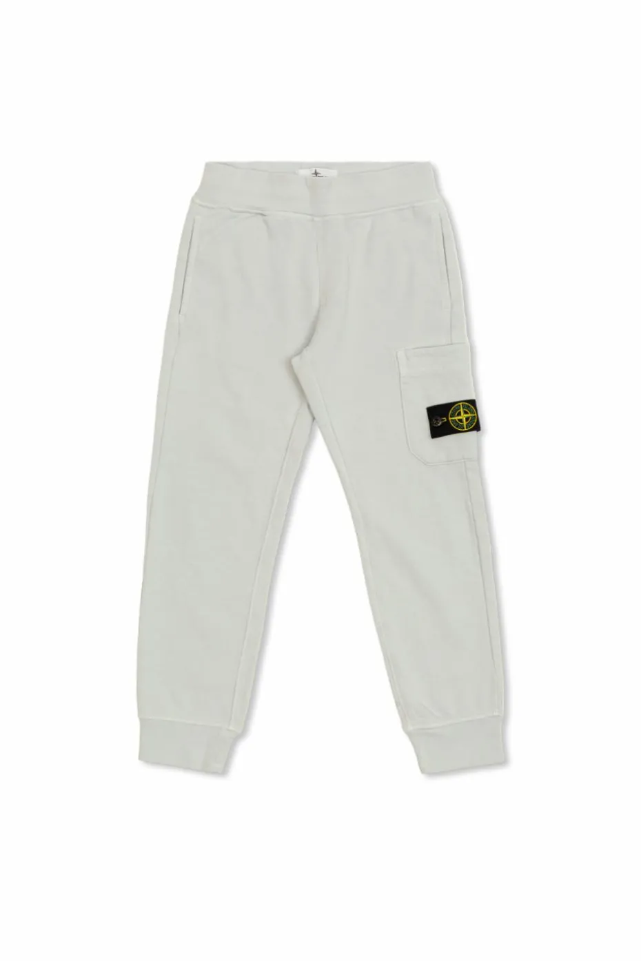 Stone Island Junior SZARY Spodnie z logo