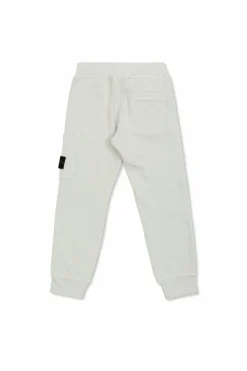 Stone Island Junior SZARY Spodnie z logo