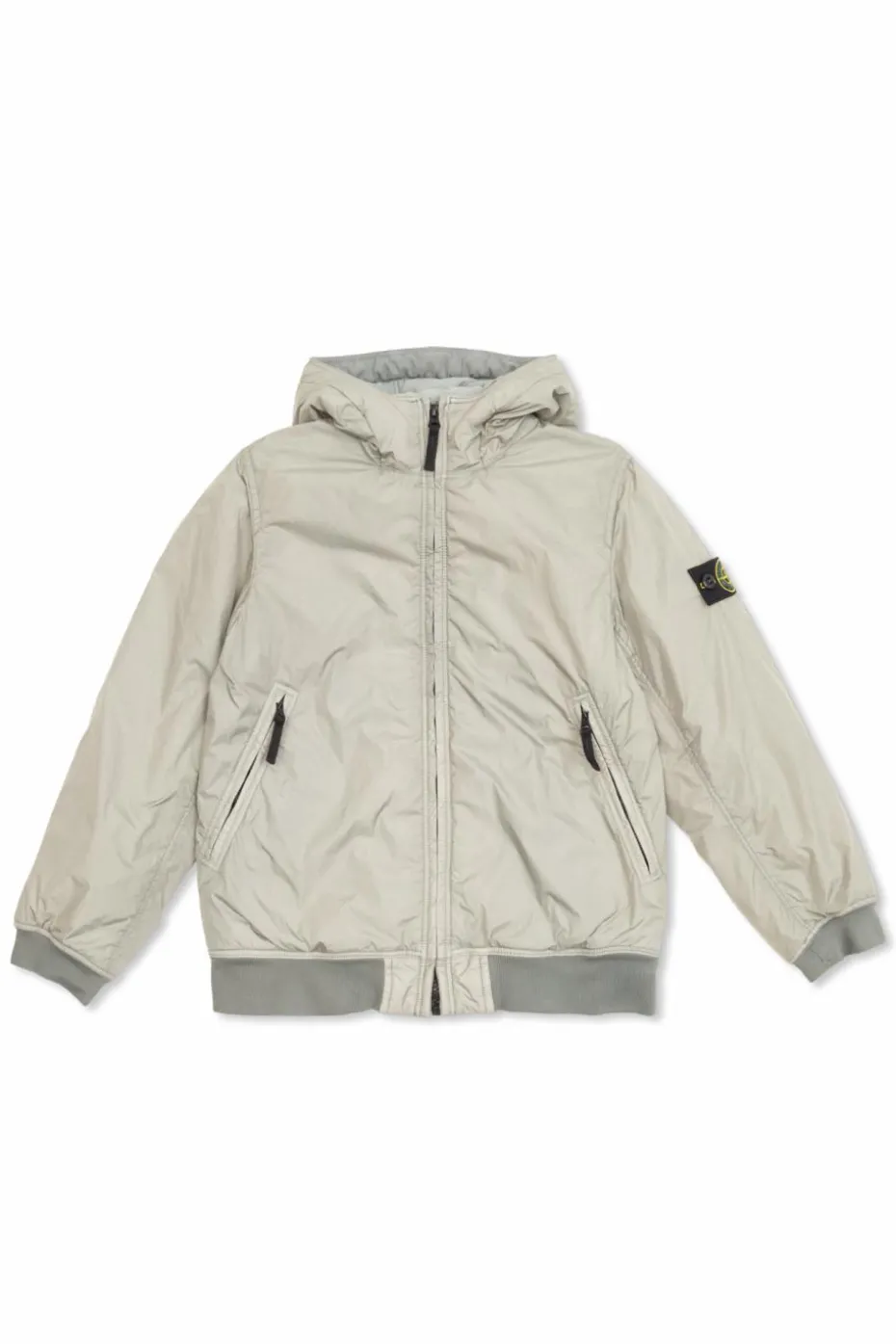 Stone Island Junior SZARY Ocieplana kurtka