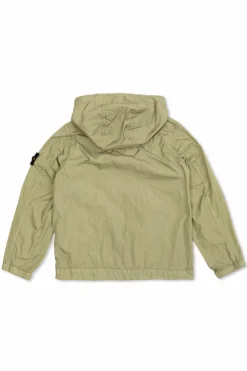 Stone Island Junior ZIELONY Kurtka z logo