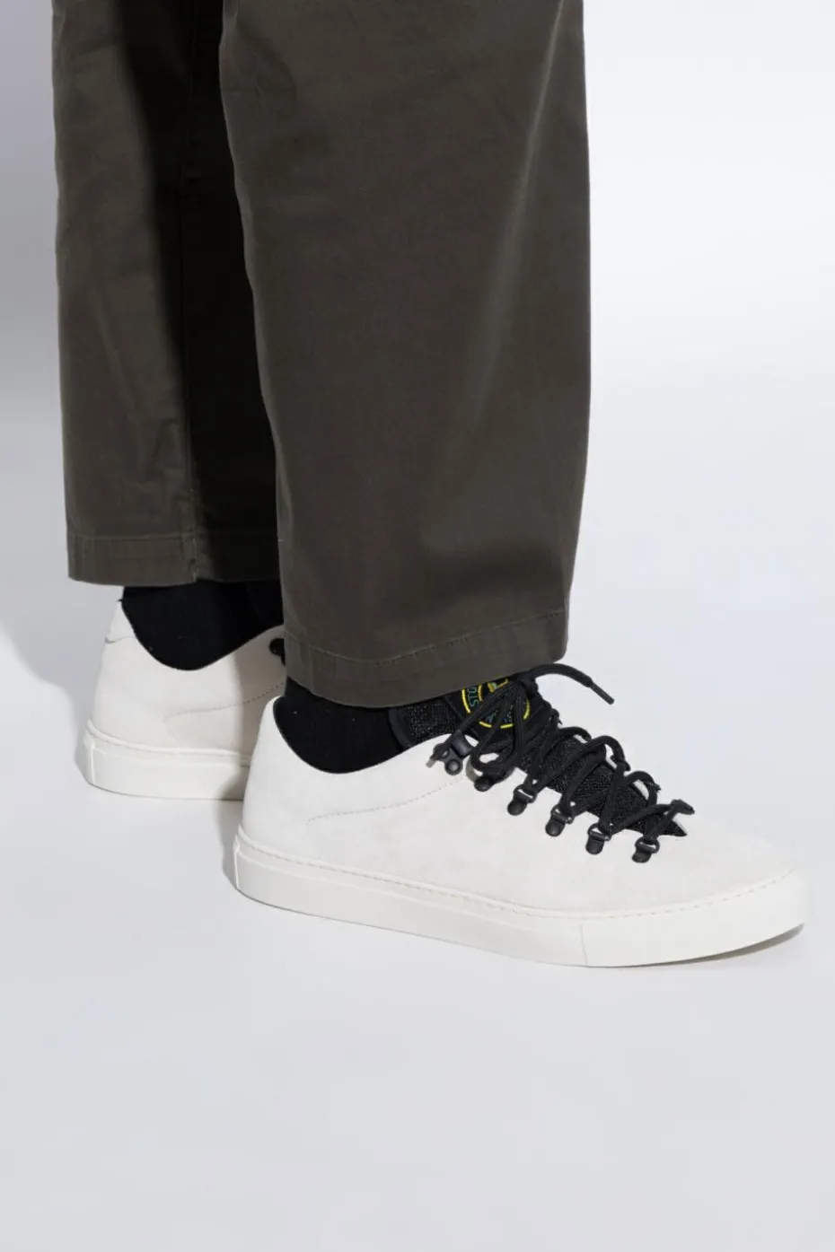 Stone Island kremowy Buty sportowe `S0102`