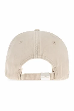 Stone Island kremowy Czapka z daszkiem