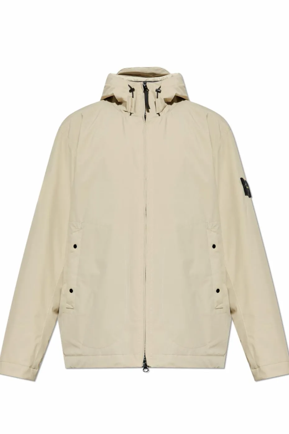 Stone Island kremowy Kurtka z kapturem