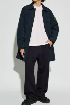 Stone Island RÓŻOWY T-shirt z logo