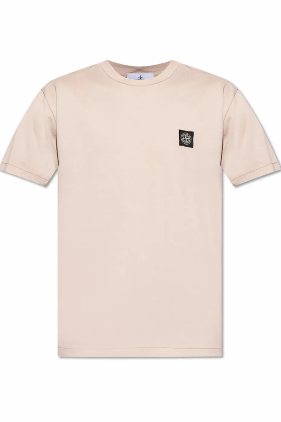 Stone Island RÓŻOWY T-shirt z logo