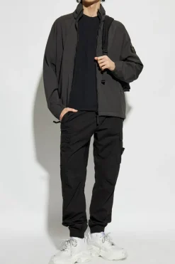 Stone Island SZARY Kurtka z logo