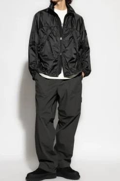 Stone Island SZARY Spodnie z logo