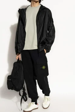 Stone Island SZARY T-shirt z logo