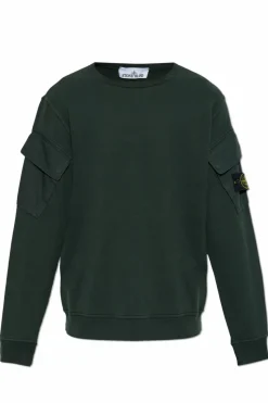 Stone Island ZIELONY Bluza z logo