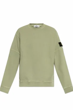 Stone Island ZIELONY Bluza z logo
