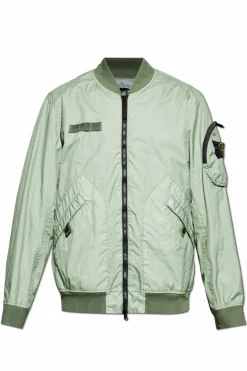 Stone Island ZIELONY Kurtka typu `bomber`