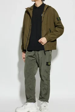 Stone Island ZIELONY Kurtka z logo