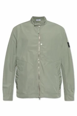 Stone Island ZIELONY Kurtka `Micro Twill`