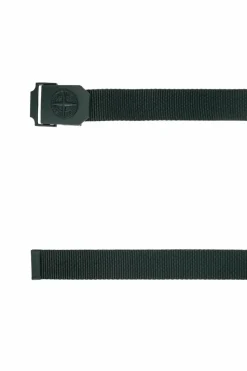 Stone Island ZIELONY Pasek z logo