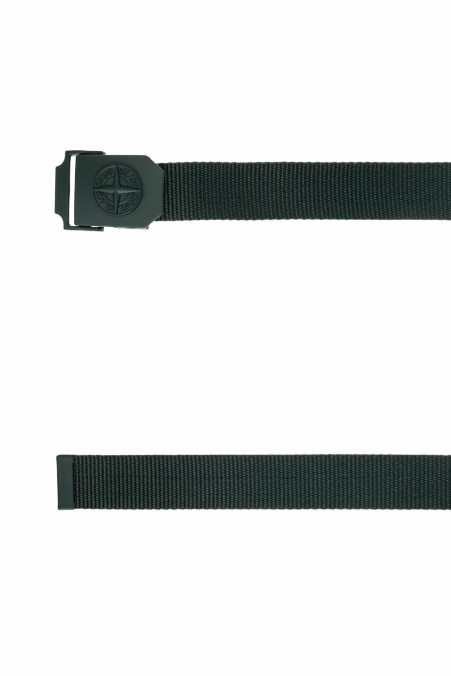 Stone Island ZIELONY Pasek z logo