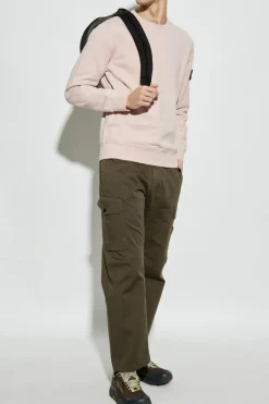 Stone Island ZIELONY Spodnie typu `cargo`