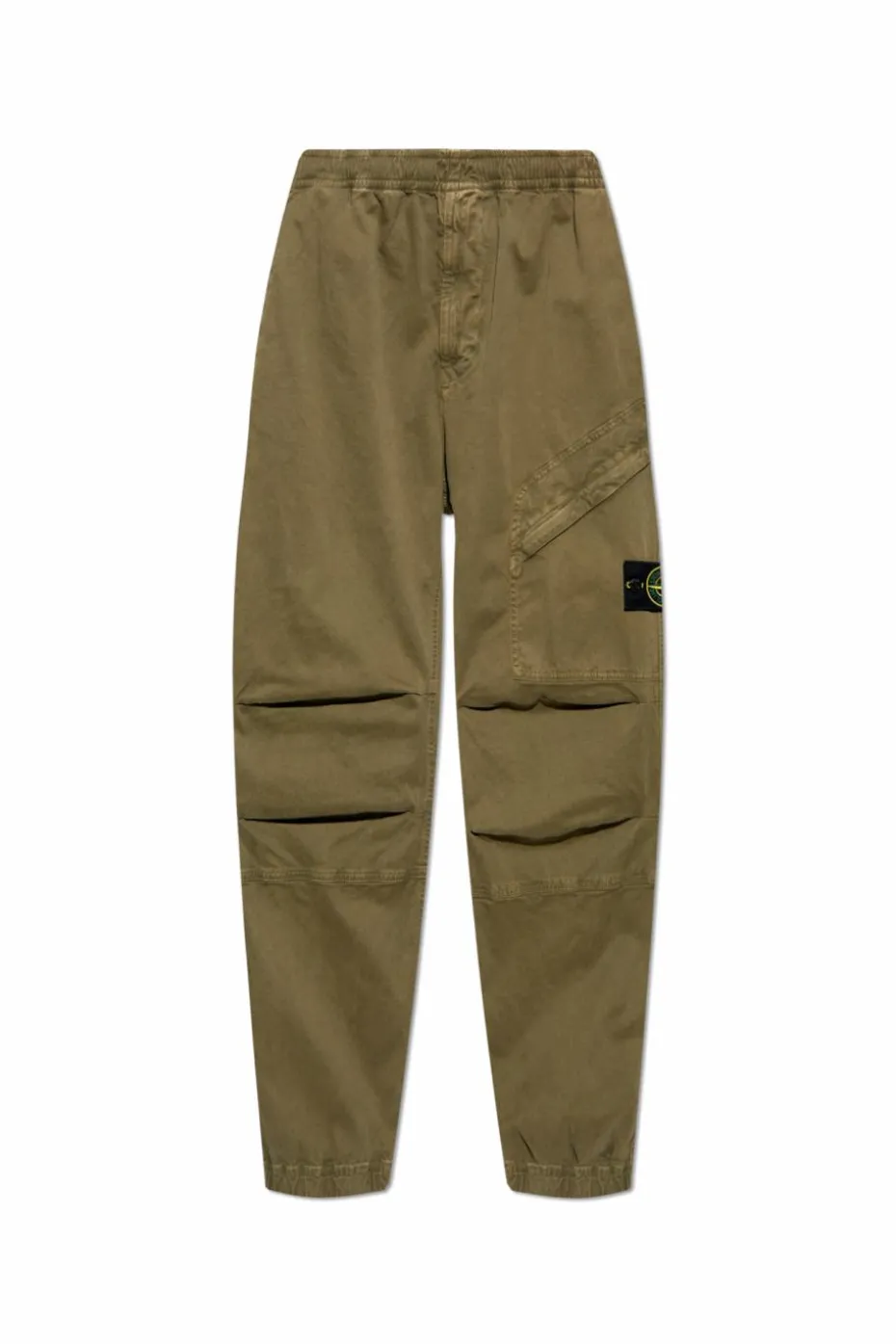 Stone Island ZIELONY Spodnie z logo