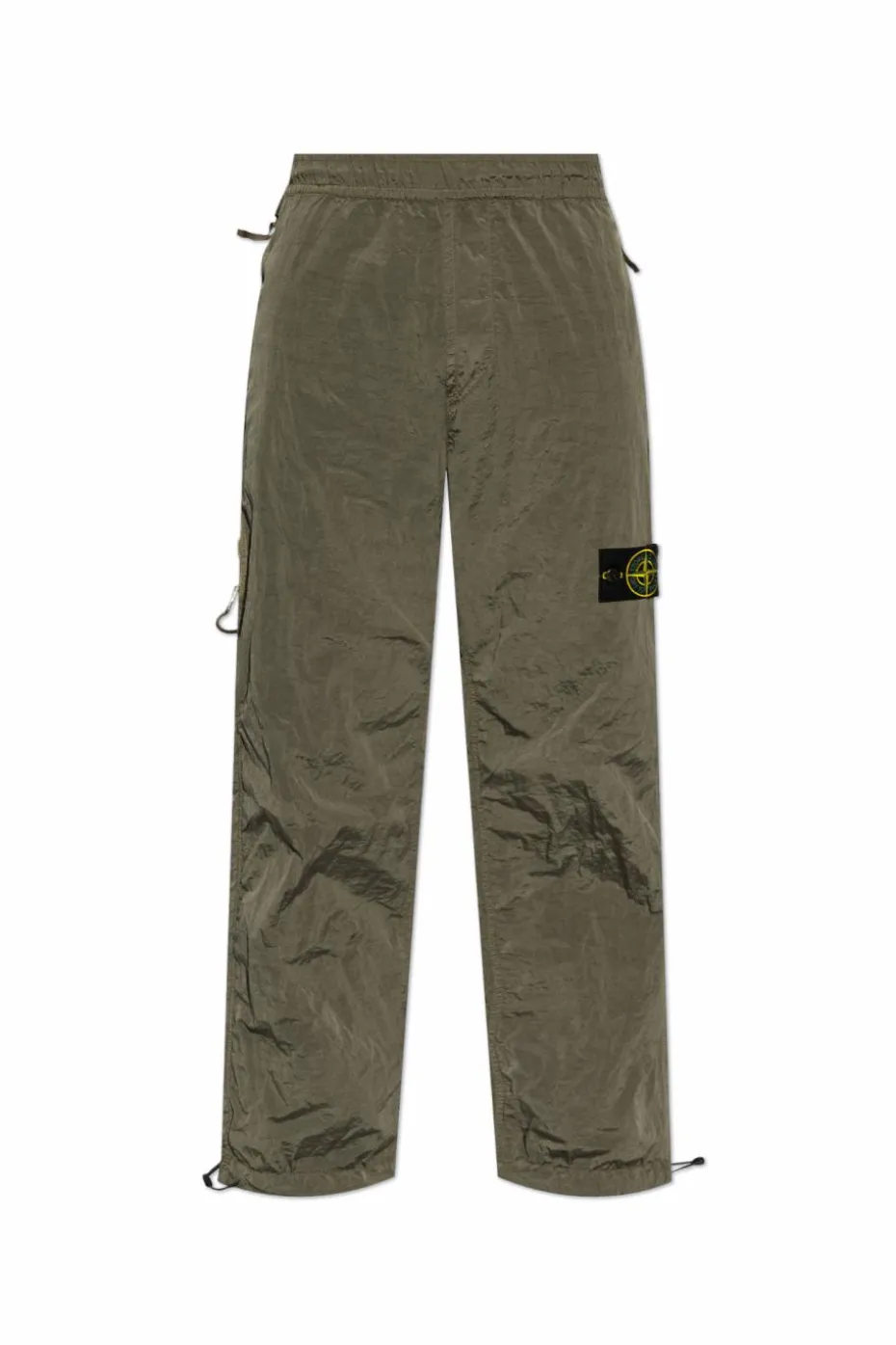 Stone Island ZIELONY Spodnie z logo