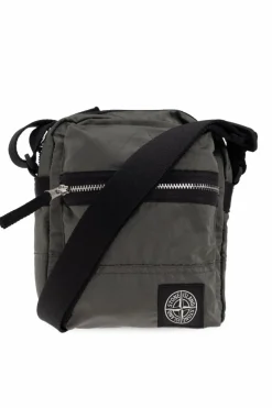 Stone Island ZIELONY Torba na pas