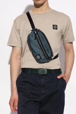 Stone Island ZIELONY Torba na pas