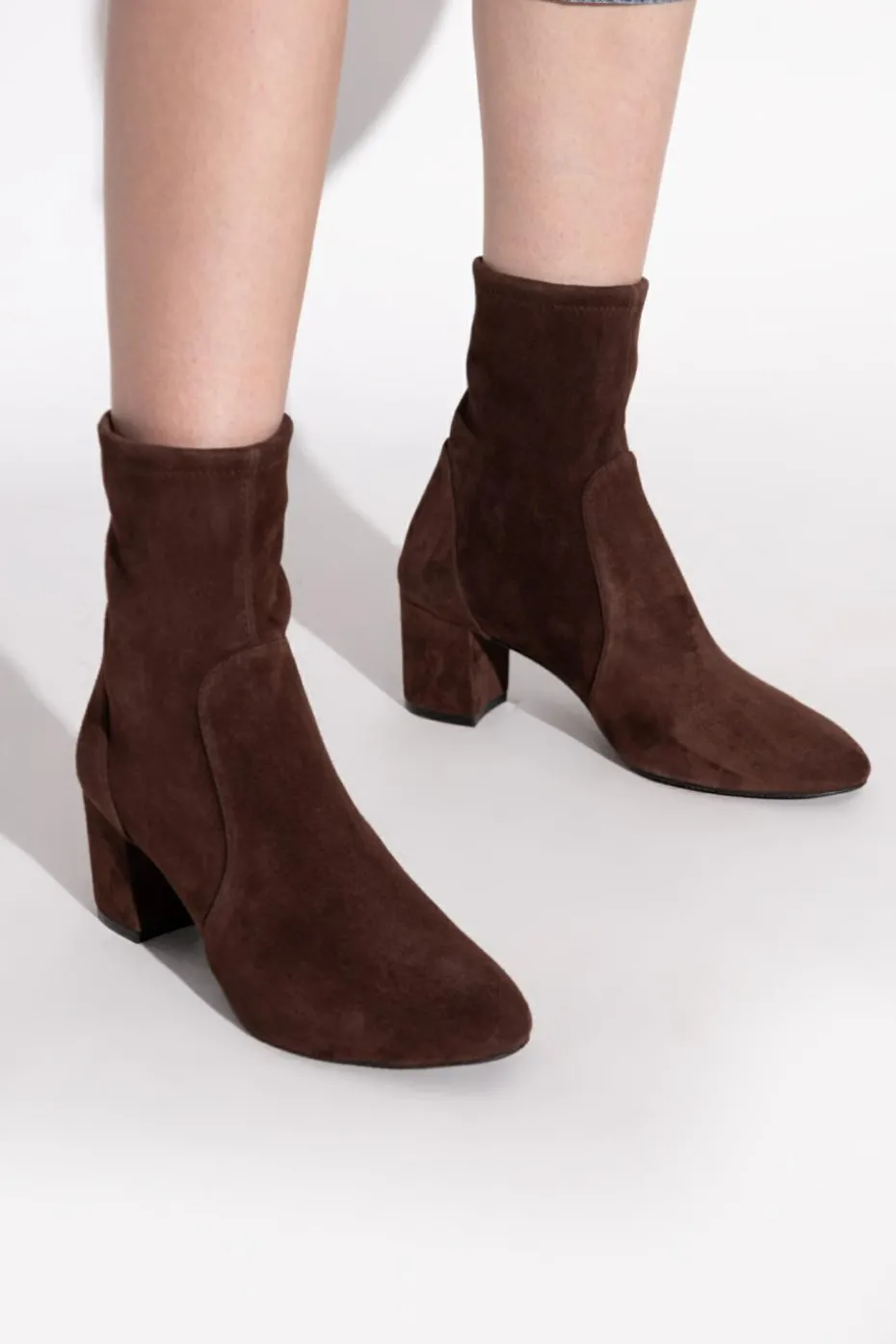 Stuart Weitzman BRĄZOWY Botki `Yuliana`