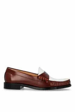 Stuart Weitzman BRĄZOWY Buty `Lottie` typu `loafers`