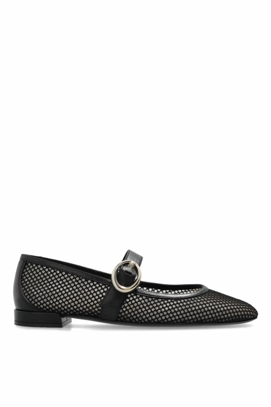 Stuart Weitzman CZARNY Baleriny ‘Arabella’