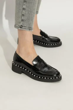 Stuart Weitzman CZARNY Buty `Reverie` typu `loafers`