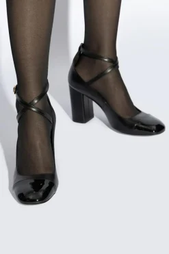 Stuart Weitzman CZARNY Buty na obcasie `Eden Strap`