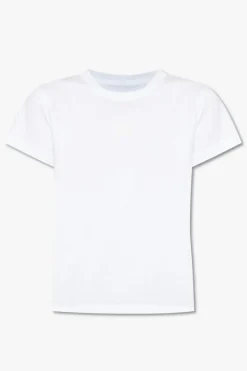 T by Alexander Wang BIAŁY T-shirt z logo