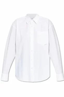 T by Alexander Wang BIAŁY Koszula z kieszenią