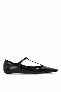 The Attico CZARNY Skórzane buty