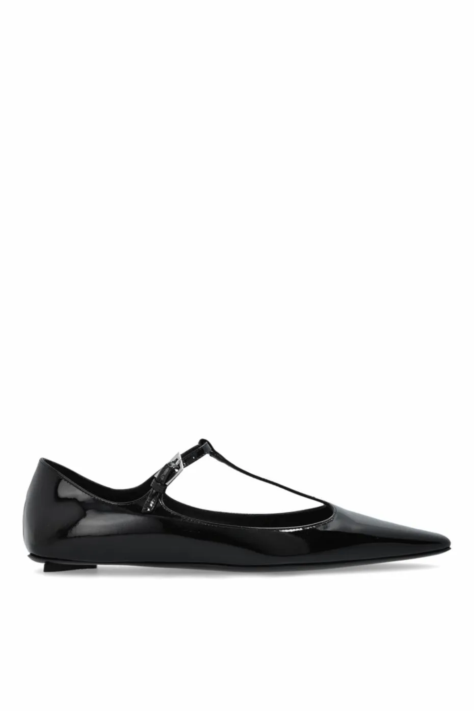 The Attico CZARNY Skórzane buty