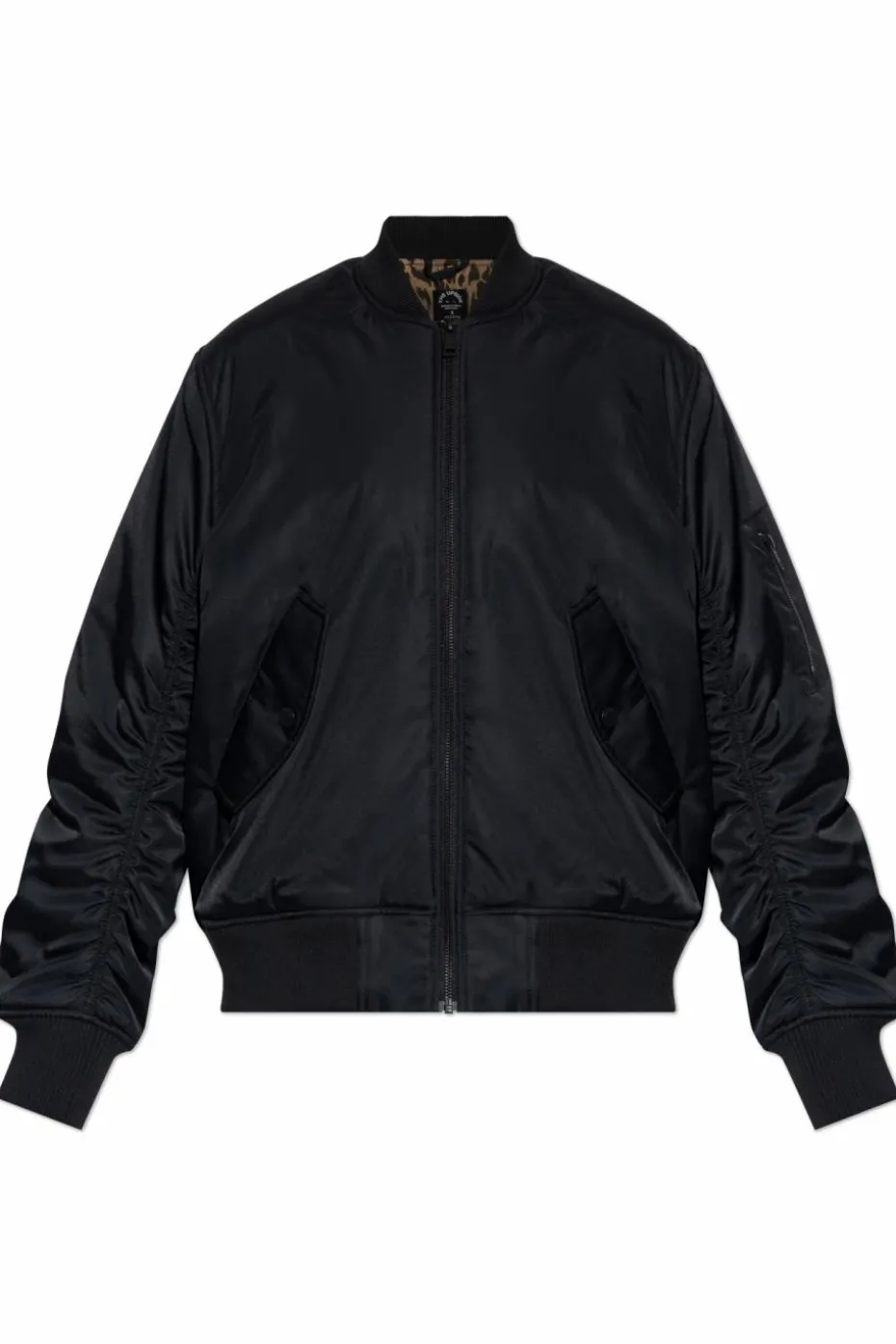 The Upside CZARNY Kurtka `Tribute` typu `bomber`